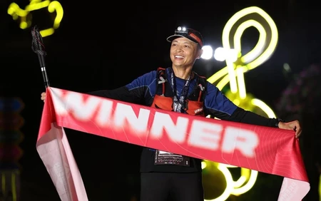 Giải chạy trail có cự ly dài nhất Việt Nam xác định hai nhà vô địch