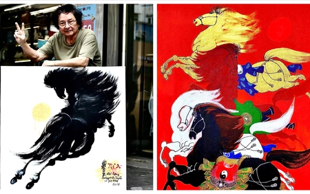 Họa sĩ Lê Trí Dũng - "Sống với ngựa, vẽ bằng cả trái tim"