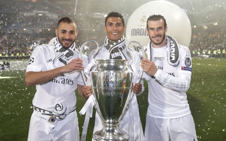 Đội hình 11 cầu thủ ưa thích của Ronaldo