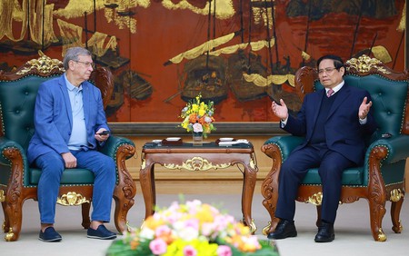 Thủ tướng tiếp Nhà sáng lập Công ty Cổ phần đại chúng AFK Sistema Liên bang Nga