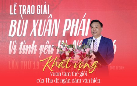 Giải thưởng "Bùi Xuân Phái - Vì tình yêu Hà Nội" năm 2026: Khát vọng vươn tầm thế giới của Thủ đô ngàn năm văn hiến