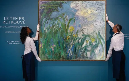 Tranh của danh họa Monet và Thân tượng Hoàng đế La Mã lập kỷ lục về đấu giá