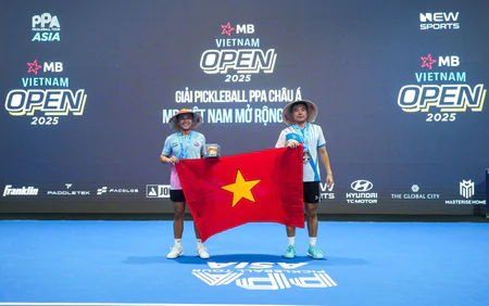Giải đấu pickleball chuyên nghiệp hàng đầu châu Á PPA Tour Asia tiếp tục chọn Việt Nam là điểm đến năm 2027
