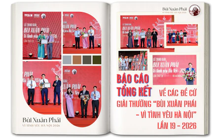 Báo cáo tổng kết về các đề cử Giải thưởng "Bùi Xuân Phái - Vì tình yêu Hà Nội" lần 19 - 2026