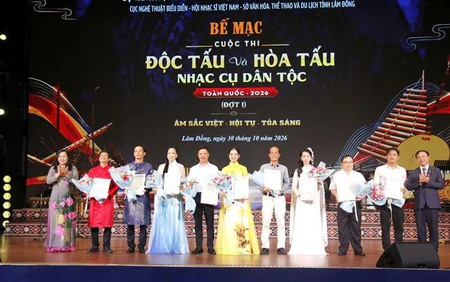 Đợt 1 Cuộc thi Độc tấu và Hòa tấu nhạc cụ dân tộc: Đã có đầu tư, cần thêm chiều sâu