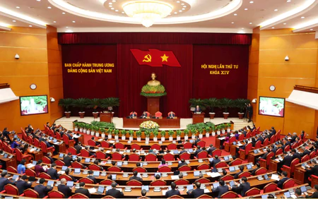 Khai mạc trọng thể Hội nghị lần thứ Tư Ban Chấp hành Trung ương Đảng khóa XIV