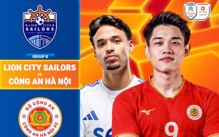 Lịch thi đấu bóng đá hôm nay 8/10: Trực tiếp Lion City vs Công An Hà Nội