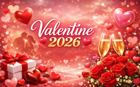 Những lời chúc Valentine 2026 ngọt ngào và ý nghĩa dành cho nửa kia