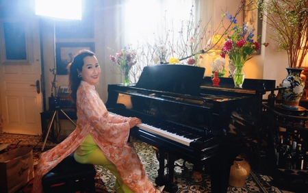 Hà Trần hội ngộ Giáng Son trong 'Hà Nội những sắc hoa mùa Xuân'