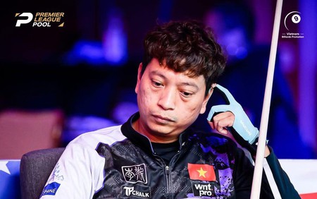 Dương Quốc Hoàng gặp nhiều khó khăn trong ngày thứ hai của Premier League Pool 2026