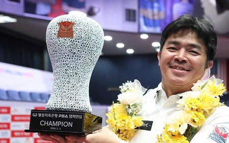 Cơ thủ Việt Nam thắng huyền thoại 4 lần vô địch thế giới để lên ngôi ở Hàn Quốc, giành 1,8 tỷ tiền thưởng