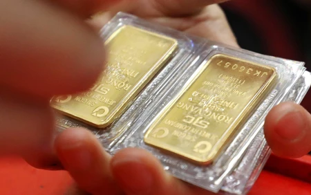 Giá vàng miếng sáng 4/2 tăng 3,7triệu đồng/lượng