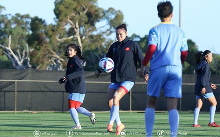 Đội tuyển nữ Việt Nam sẵn sàng cho trận ra quân Asian Cup 2026