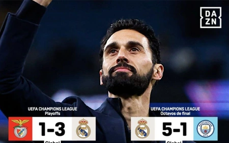 HLV Real Madrid đi vào lịch sử Champions League sau khi loại cả Pep Guardiola và Mourinho