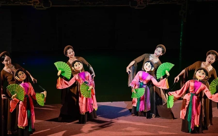 Chương trình múa rối “Âm vang đồng quê”