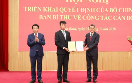 Đồng chí Trần Huy Tuấn giữ chức Bí thư Tỉnh ủy Ninh Bình