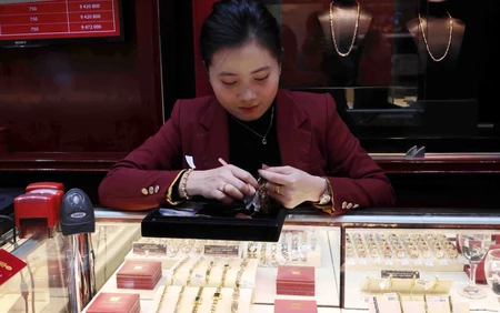 Giá vàng trong nước sáng 3/3 giảm 1,5 triệu đồng/lượng