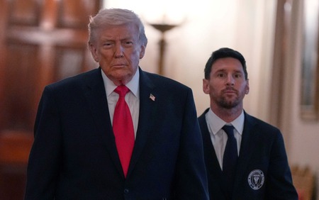 Messi gặp Tổng thống Donald Trump tại Nhà Trắng