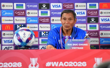 HLV Mai Đức Chung: 'Đội tuyển Việt Nam chỉ phấn đấu từng trận một'