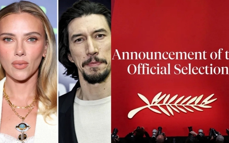 LHP Cannes 2026: Thêm bất ngờ ở Cành cọ Vàng, bổ sung phim của Scarlett Johansson và Adam Driver