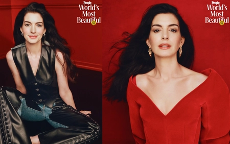 Anne Hathaway được vinh danh là Người đẹp nhất thế giới 2026