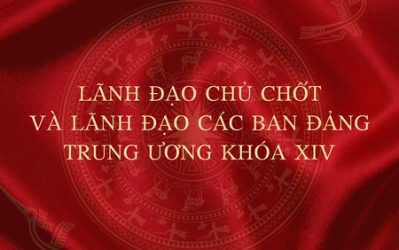 Lãnh đạo chủ chốt và lãnh đạo các Ban Đảng Trung ương khóa XIV