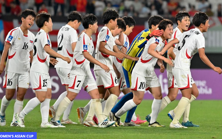 U17 nữ Triều Tiên đối đầu U17 nữ Nhật Bản ở chung kết U17 nữ Châu Á 2026