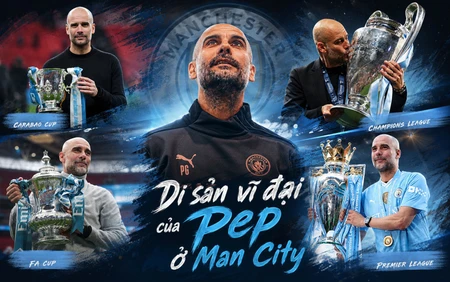 Di sản vĩ đại của Pep Guardiola ở Man City