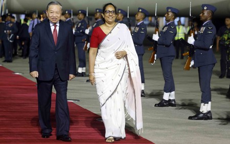 Tổng Bí thư, Chủ tịch nước Tô Lâm bắt đầu thăm cấp Nhà nước tới Sri Lanka