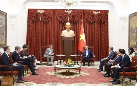 Tổng Bí thư, Chủ tịch nước Tô Lâm tiếp Phó chủ tịch Quốc hội Cộng hòa Liên bang Đức