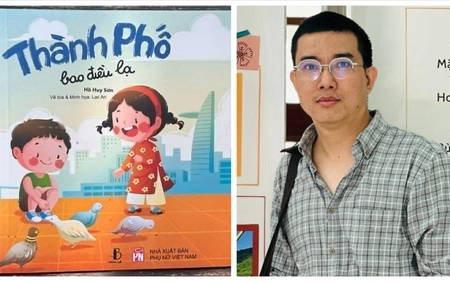 Thành phố bao điều lạ trong thơ thiếu nhi Hồ Huy Sơn