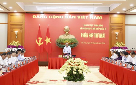 Tổng Bí thư, Chủ tịch nước Tô Lâm chủ trì phiên họp thứ nhất Ban Chỉ đạo Trung ương về đối ngoại và hội nhập quốc tế