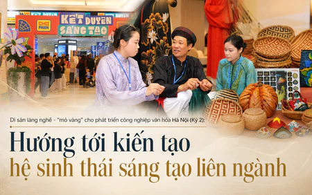 Di sản làng nghề - "mỏ vàng" cho phát triển công nghiệp văn hóa Hà Nội (Kỳ 2): Hướng tới kiến tạo hệ sinh thái sáng tạo liên ngành