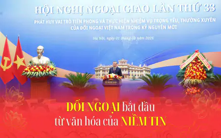 Đối ngoại bắt đầu từ văn hóa của niềm tin 