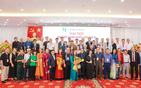 Thiếu tướng, Nhạc sĩ Đức Trịnh được bầu là Chủ tịch Hội Nhạc sĩ Việt Nam khóa XI