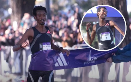 Yomif Kejelcha lập kỷ lục thế giới mới ở cự ly bán marathon