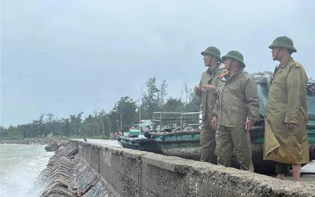 Bão số 4 không thay đổi cường độ, đang cách Hải Phòng khoảng 120km