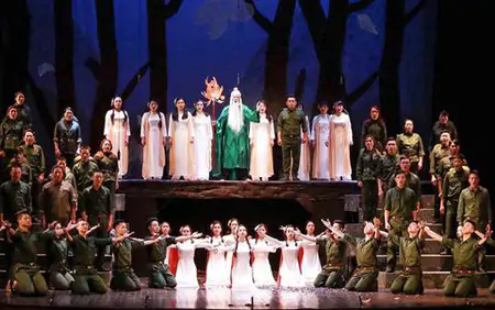 "Lá đỏ" - câu chuyện Trường Sơn được kể bằng opera