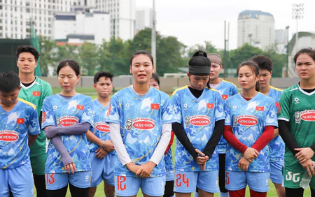Đội tuyển nữ Việt Nam tăng tốc chuẩn bị cho ASIAD 2026