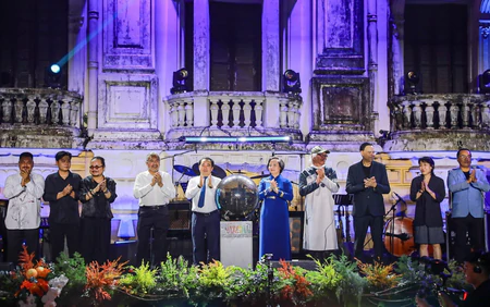 Hình ảnh Khai mạc Liên hoan Nhạc Jazz quốc tế Hà Nội 2026