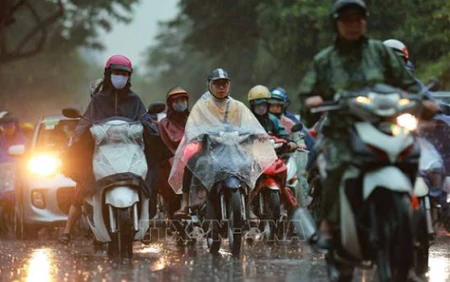 Ảnh hưởng không khí lạnh, Bắc Bộ và Trung Bộ cục bộ có mưa to đến rất to