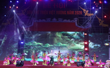 Hưng Yên: Khai mạc Lễ hội Đền thờ Triệu Việt Vương năm 2026