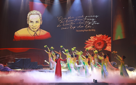 Chương trình nghệ thuật chính luận “Thủ tướng Phạm Văn Đồng - Trọn đời vì nước vì dân”