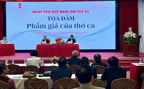 Ngày thơ Việt Nam 2026: Đức hy sinh và lòng can đảm làm nên phẩm giá của thơ ca