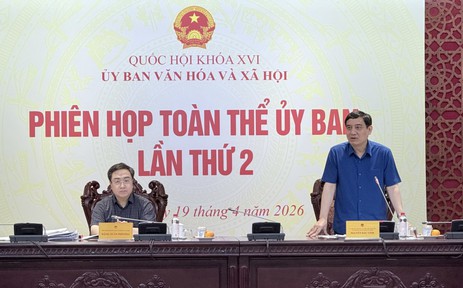 Ủy ban Văn hóa và Xã hội cho ý kiến về dự thảo Nghị quyết phát triển văn hóa​