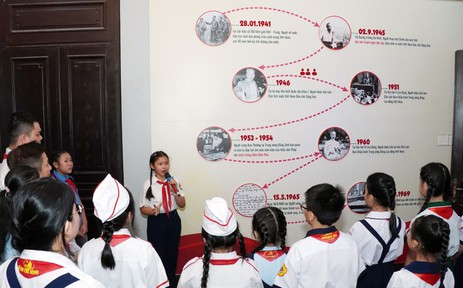 Thành phố Hồ Chí Minh khai mạc triển lãm “85 năm - Rạng ngời trang sử Đội TNTP Hồ Chí Minh”