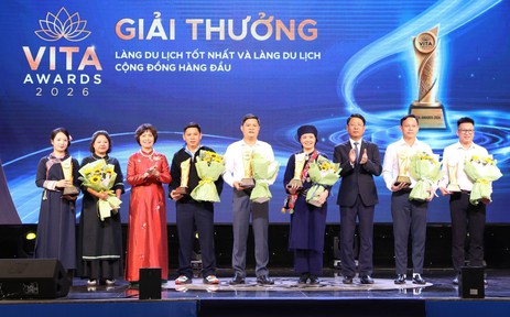 106 tổ chức tiêu biểu nhận Giải thưởng VITA Awards 2026