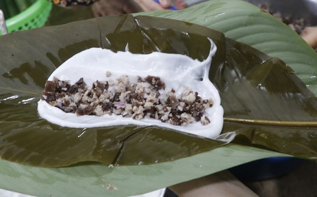 Bánh tẻ làng Chờ - đậm đà hương vị xứ Kinh Bắc
