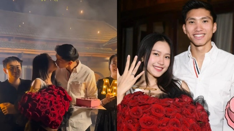 Hậu trường màn cầu hôn lãng mạn của Văn Hậu: Kế hoạch công phu với màn ‘quay xe’ khiến Doãn Hải My bất ngờ
