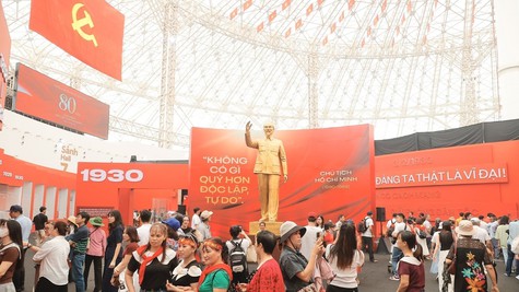 7 khu trưng bày tại Triển lãm Thành tựu kinh tế, xã hội của đất nước sau 40 năm đổi mới